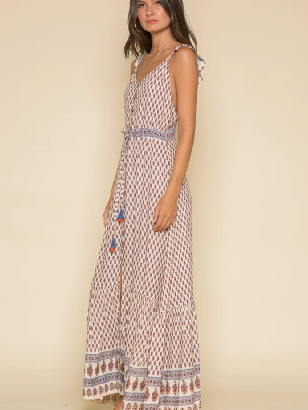 RAGA Avah Ruffle Strap Maxi Dress - Picture 3 of 4